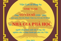 Viện LSDH Vinh danh nhà Gia phả học
