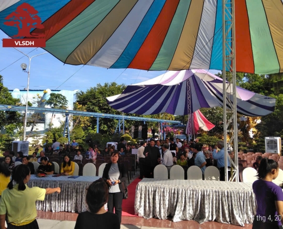 Viện LSDH dự Lễ Giỗ Tổ Hùng Vương tại CV Văn hóa Đầm Sen 14/4/2019